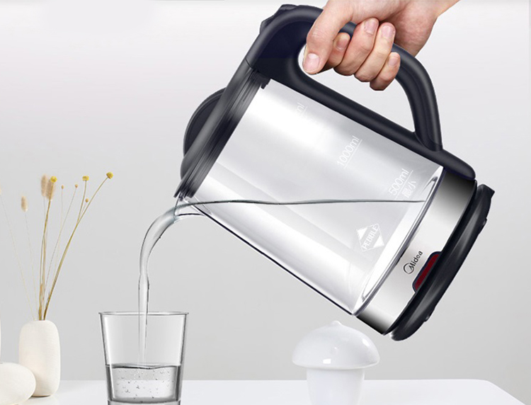 Midea electric kettle kettle electric kettle glass kettle borosilicate glass electric kettle kettle MK-GJ1702