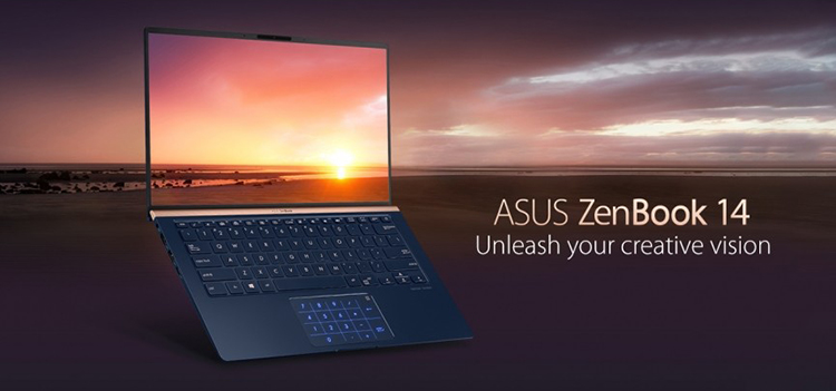 Laptop Asus Zenbook 14 UX433FA-A6064T Core i5-8265U/ Win10 (14