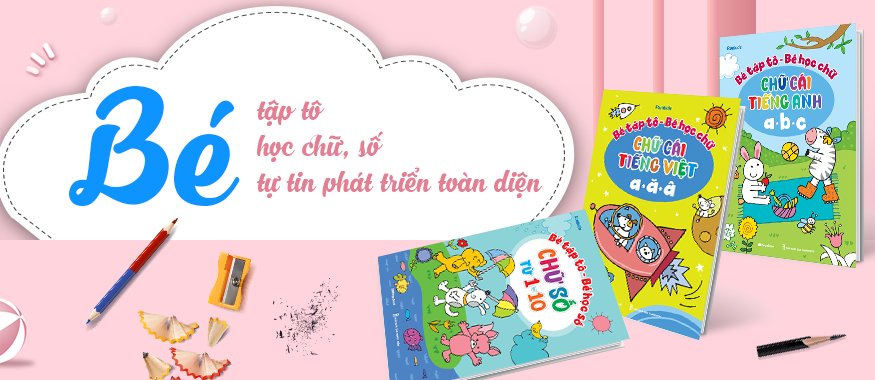 Bé Tập Tô - Bé Học Số - Chữ Số Từ 1-10