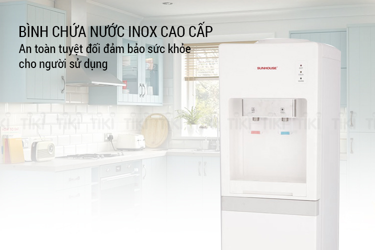 Cây Nước Nóng Lạnh Sunhouse SHD9612 - Hàng Chính Hãng