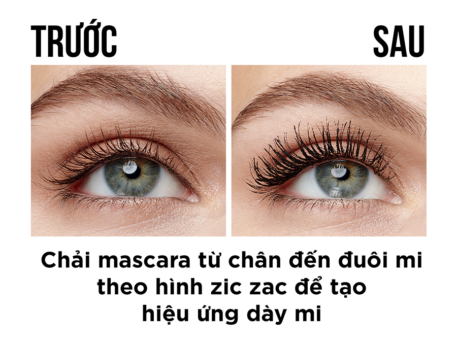 Mascara Maybelline Magnum Làm Dày Mi 10 Lần (9.2ml)