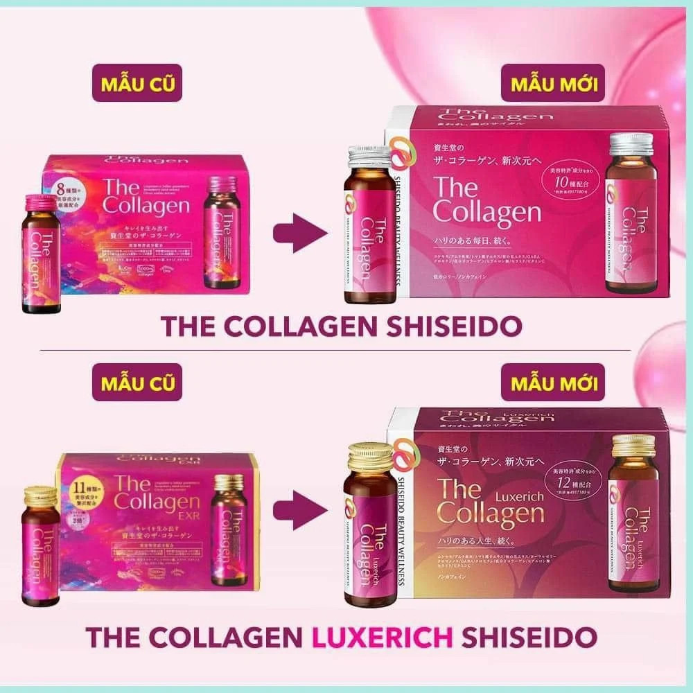 Nước uống đẹp da The Collagen Shiseido 50mLx10c