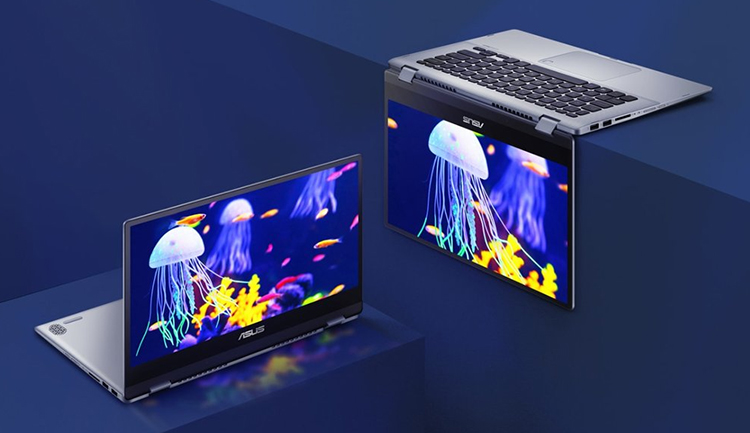 Laptop Asus Vivobook Flip TP412FA-EC266T Core i5-8265U/ Win10 (14 FHD Touch) - Hàng Chính Hãng Laptop Asus Vivobook Flip TP412FA-EC266T Core i5-8265U/ Win10 (14 FHD Touch) - Hàng Chính Hãng