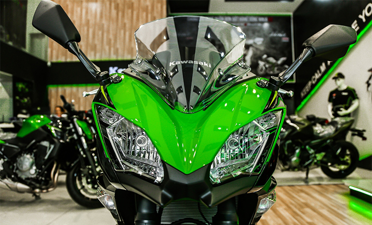 Xe MOTO Kawasaki Ninja 650 ABS - Xanh lá