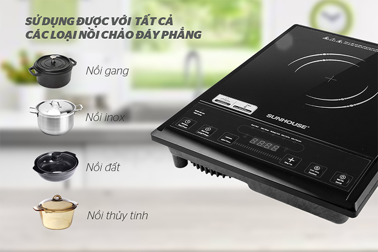 Bếp hồng ngoại cơ Sunhouse SHD6004 - Hàng chính hãng
