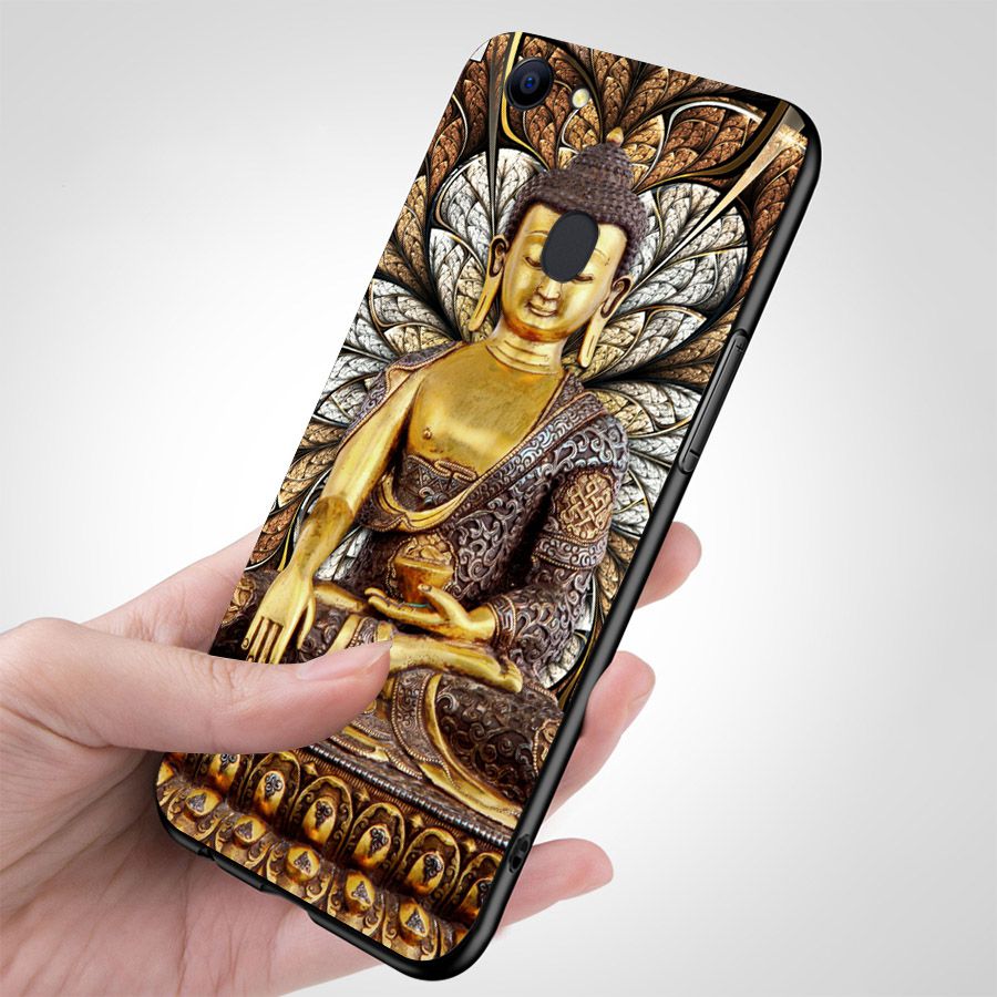 Ốp điện thoại kính cường lực cho máy Oppo F5 - Tôn giáo MS TGIAO004