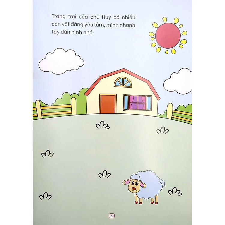 Sách Bóc Dán Thông Minh Vừa Học Vừa Chơi 2-6 Tuổi - Khả Năng Sáng Tạo