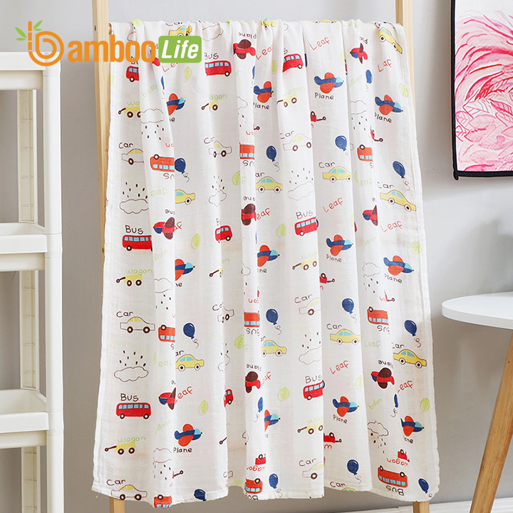 Quấn chũn cho em bé Bamboo Life BL054 từ sợi tre thiên nhiên hàng chính hãng Chũn quấn cho bé sơ sinh 2