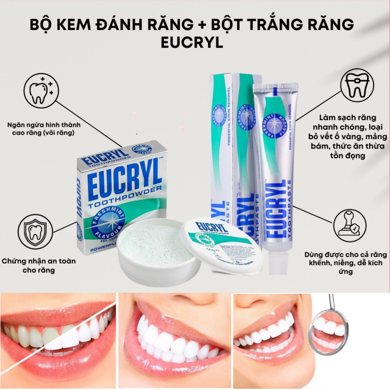 trắng răng Eucryl