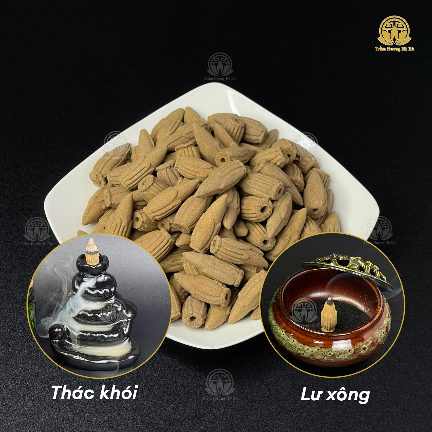 Nhang nụ trầm hương đốt xông nhà tẩy uế HÀ XÁ đồ thờ cúng phong thủy, xua đuổi vận xui, thu hút nguồn năng lượng tích cực, thanh lọc không khí, an toàn cho sức khỏe