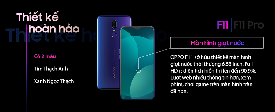 Điện Thoại OPPO F11 - Hàng Chính Hãng