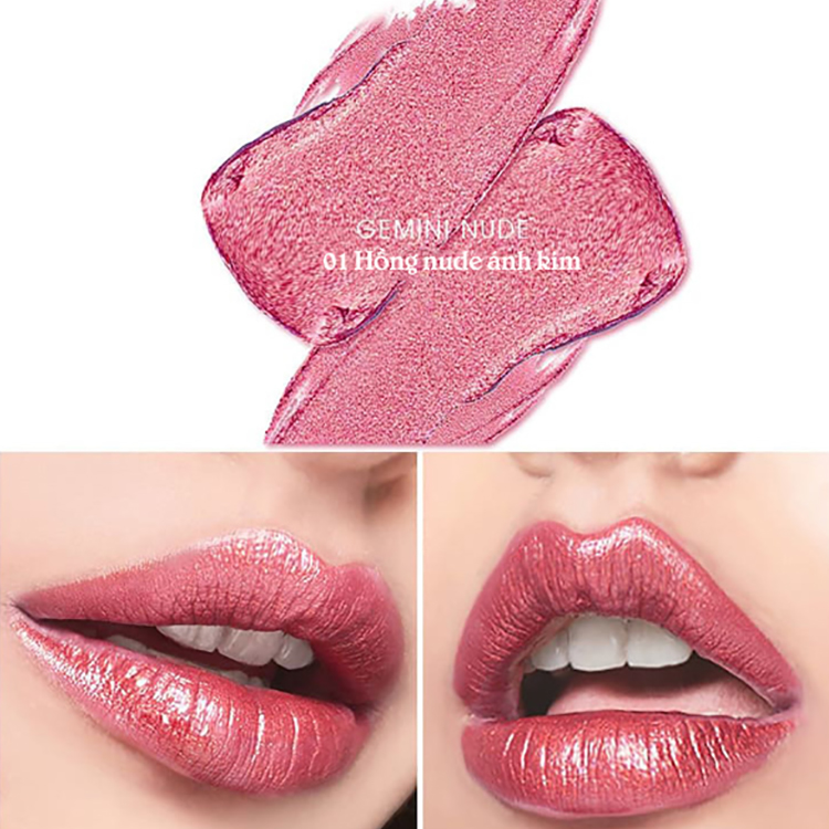 Son Môi Ánh Kim Lấp Lánh MKUP