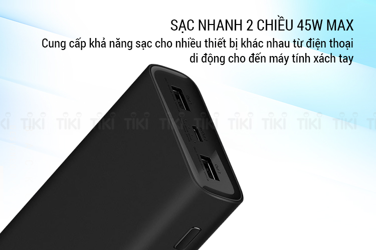 Pin Dự Phòng 20000mAh Xiaomi GEN 3 - Hàng Nhập Khẩu