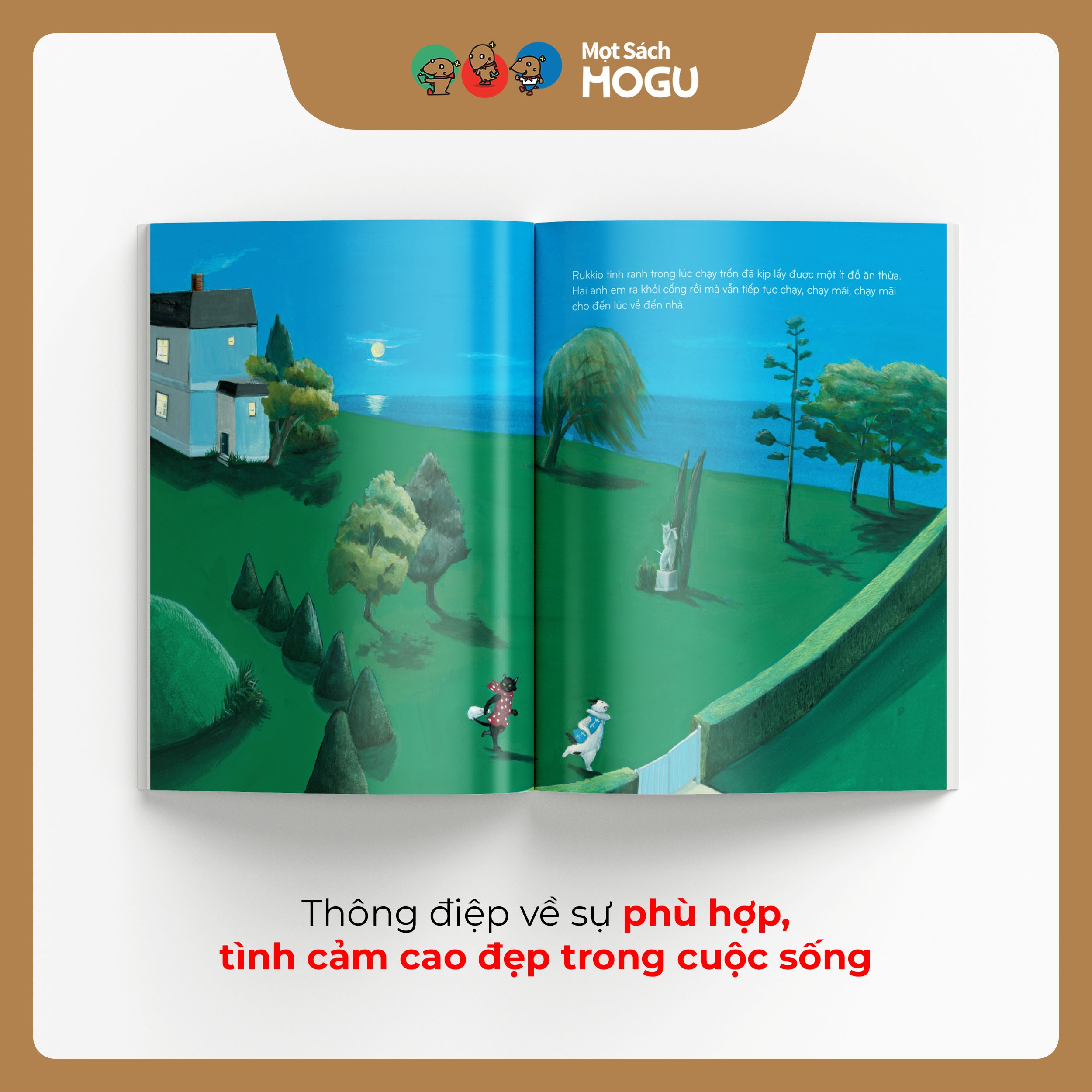 Truyện Ehon bé 3-4-5 tuổi - Bộ 3 cuốn Mèo Rukkio và Furifuri
