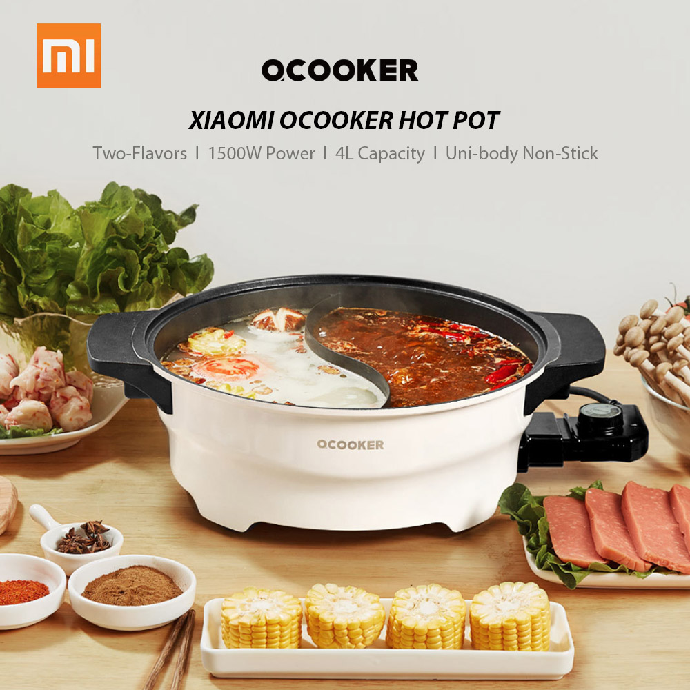 Nồi Lẩu Điện 2 Ngăn Xiaomi OCOOKER CR-HG03