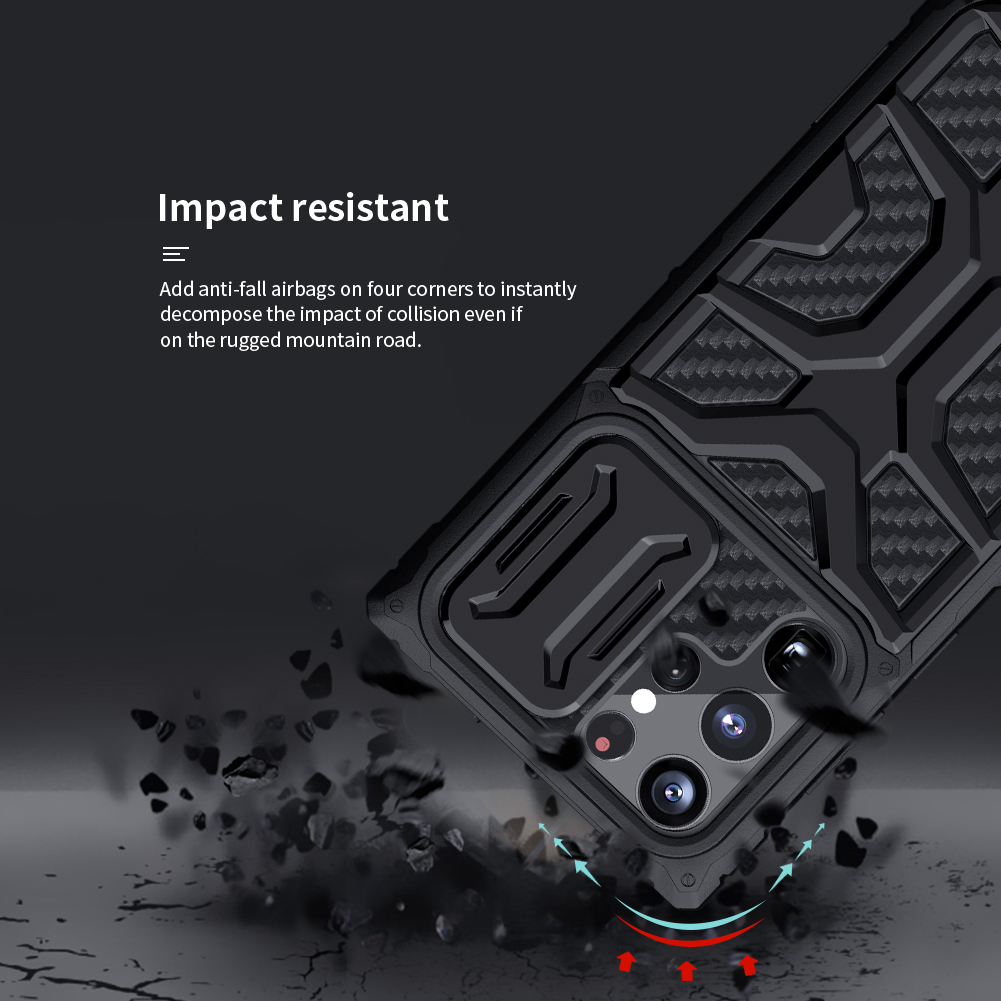 Ốp Lưng Nillkin Adventurer Case cho Samsung Galaxy S22 Ultra - Hàng Nhập Khẩu