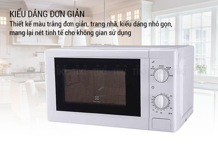 Lò Vi Sóng Electrolux EMM2021MW - 20L - Hàng chính hãng