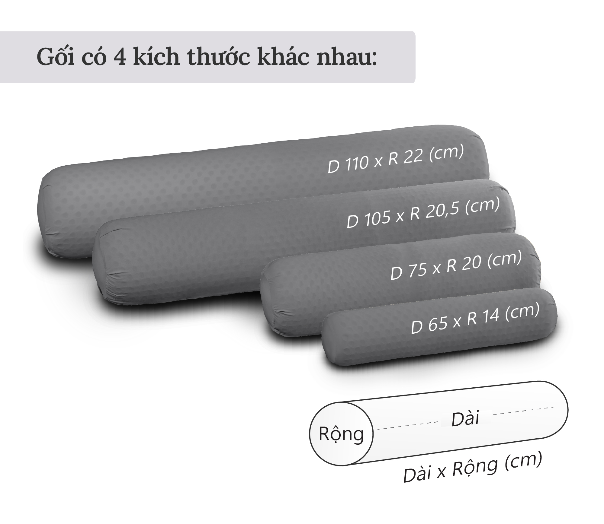 Gối ôm Kymdan SoftTouch