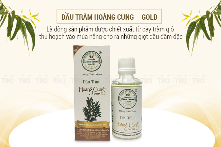 Dầu Tràm Hoàng Cung Gold - 50ml