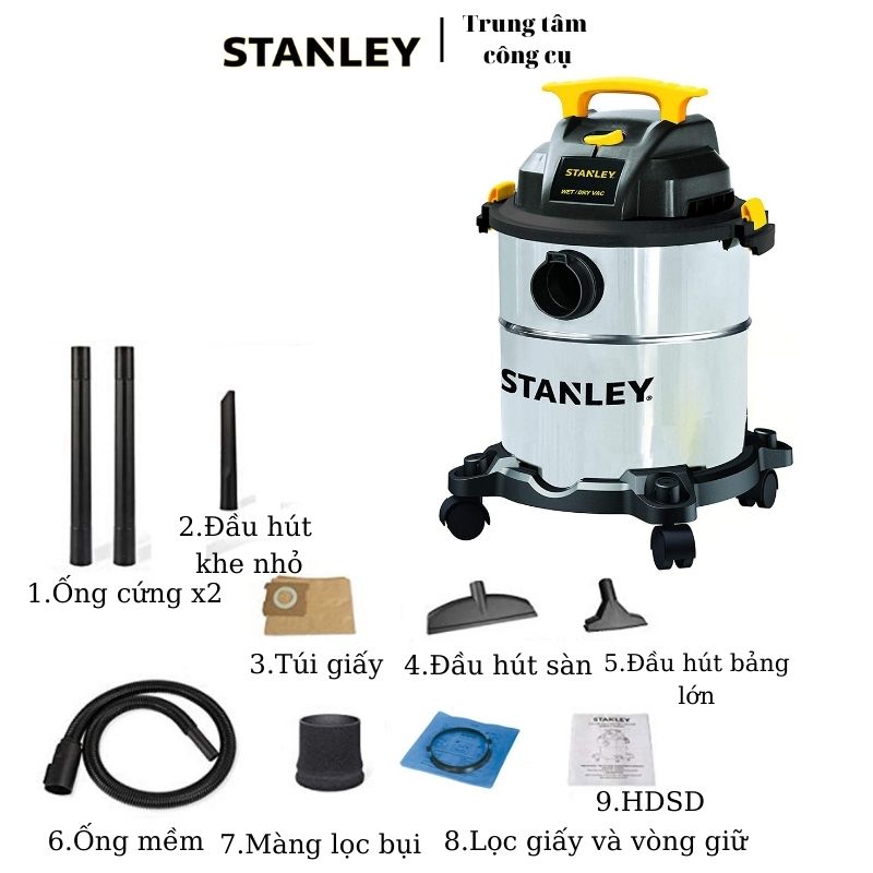 Phụ kiện máy hút bụi Stanley