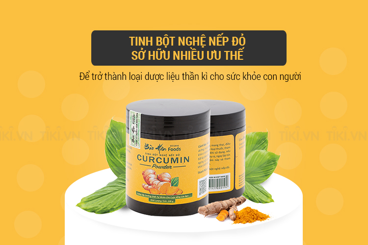 Tinh Bột Nghệ Nếp Bảo Hân (100g)
