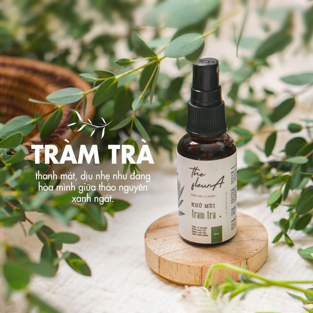 Khử Mùi Hôi Chân Thảo Mộc The FleurA Xịt Ngăn Mồ Hôi Chân và Giày