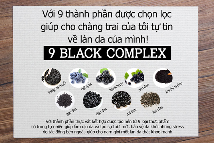 Snp Timeless Black Homme Skin Care Set (130ml)