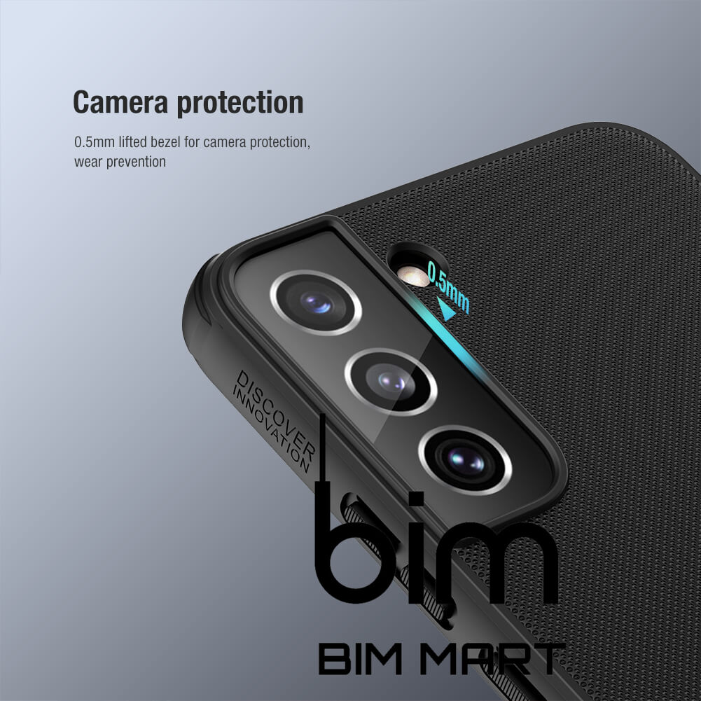 Ốp lưng chính hãng Nillkin dành cho Samsung S22 Plus dạng sần - Hàng Nhập Khẩu