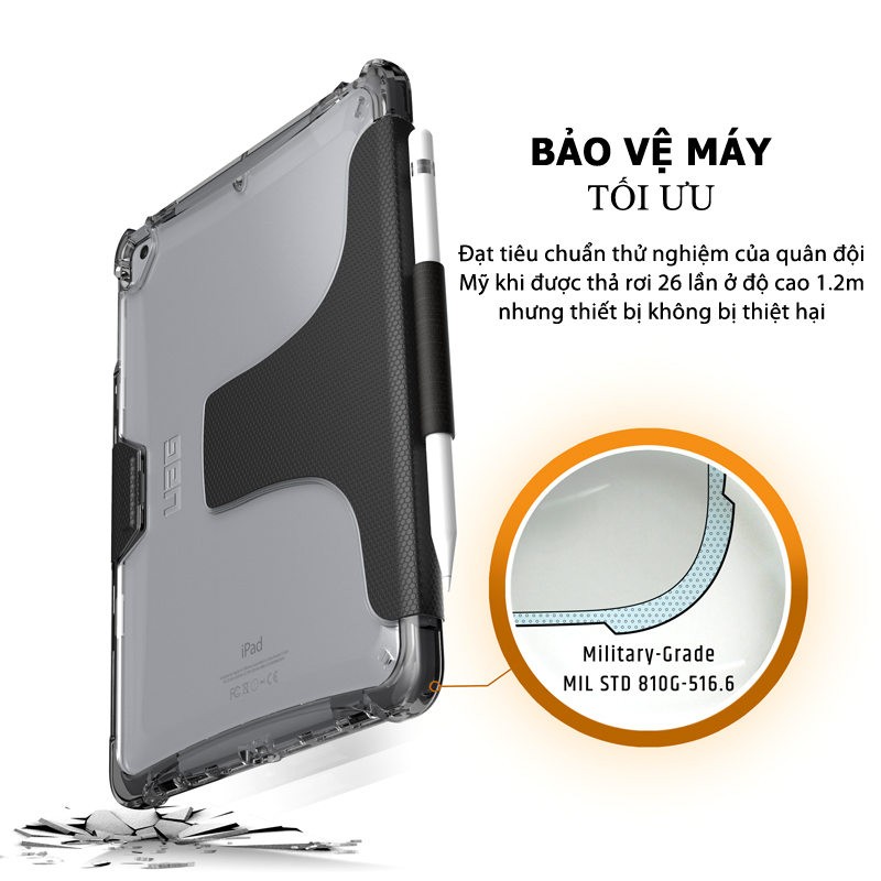 Bao da iPad 9.7 2018/2017 UAG Plyo Series