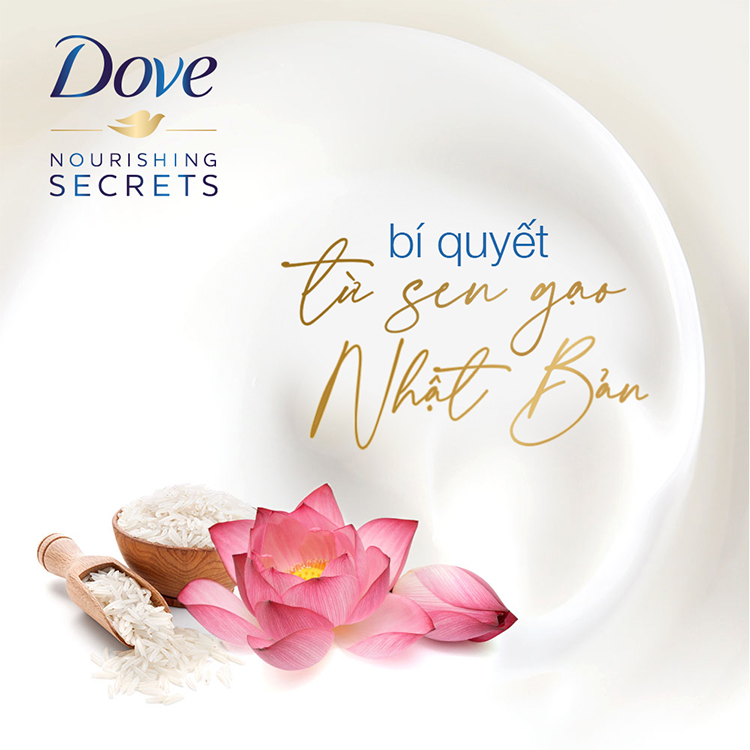 Dầu Gội Dove Óng Mềm Tự Nhiên (340g)