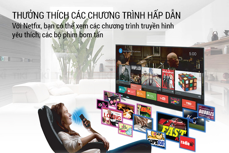 Smart Tivi Sharp 50 inch Full HD LC-50LE580X-BK