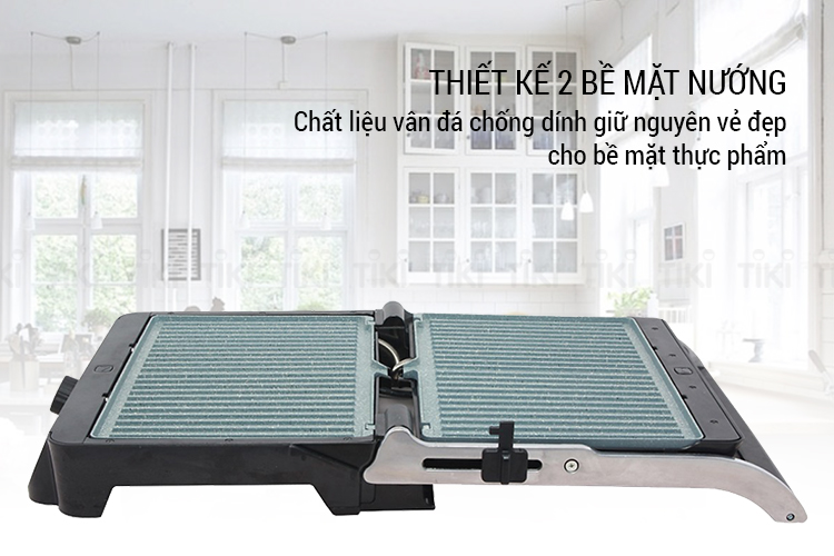 Kẹp Nướng Điện Đa Năng Tiross TS9654