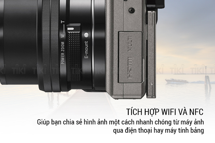 Máy ảnh Sony A6000 kit 16-50mm - Tặng thẻ 16GB + Túi - Hàng Chính Hãng