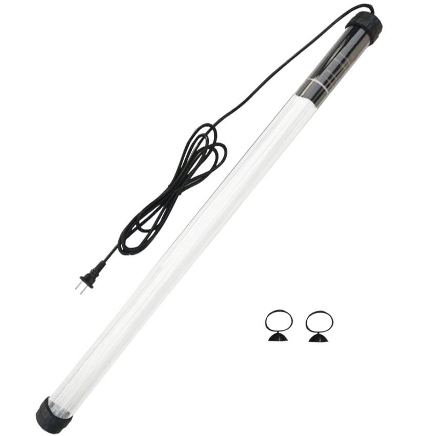 Đèn UV 75W Bóng Kép chất lượng cao, diệt tảo, diệt khuẩn cho bể cá, hồ cá, hồ thủy sinh siêu sạch FORT DI ( Trắng)