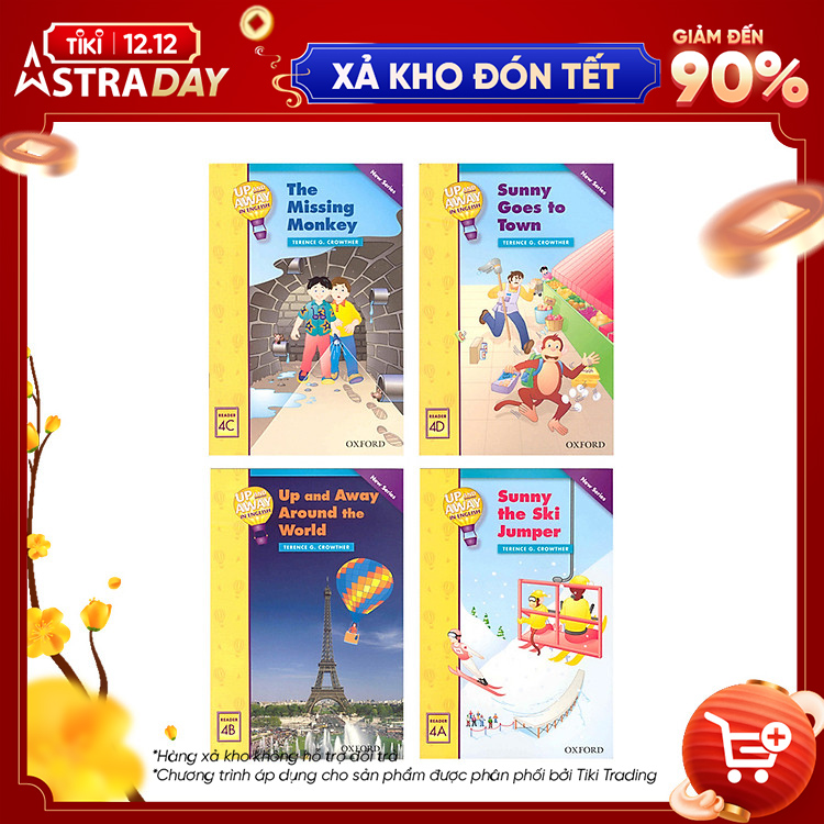 Hàng thanh lý miễn đổi trả Up and Away Reader Packs Pack 4