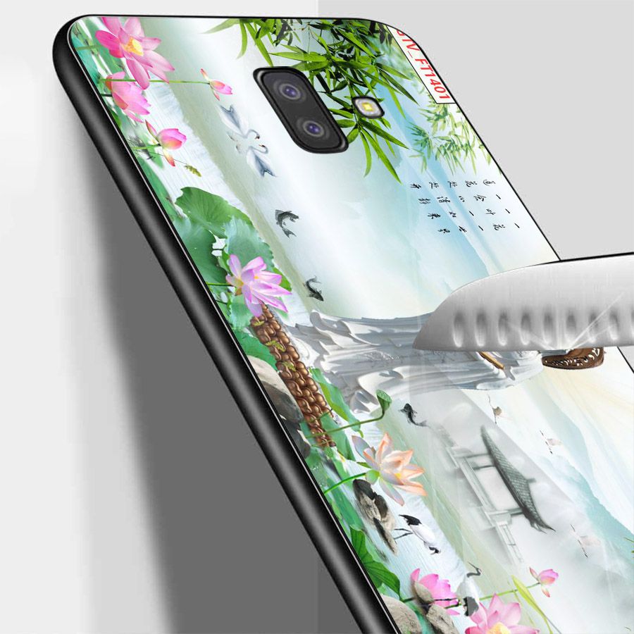 Ốp kính cường lực cho điện thoại Samsung Galaxy J6 - Tôn giáo MS TGIAO073