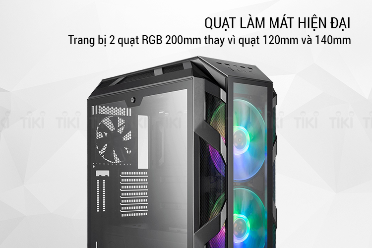 Vỏ case Cooler Master Mastercase H500M - Hàng Chính Hãng