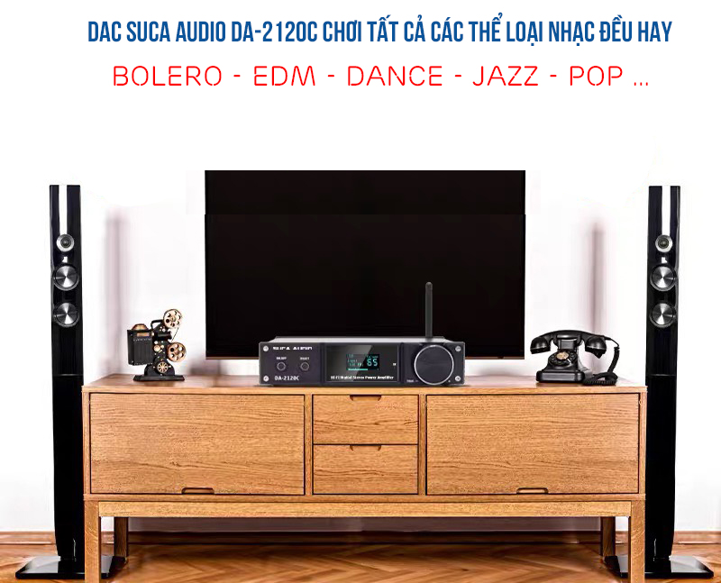 amply Suca audio da 2120c