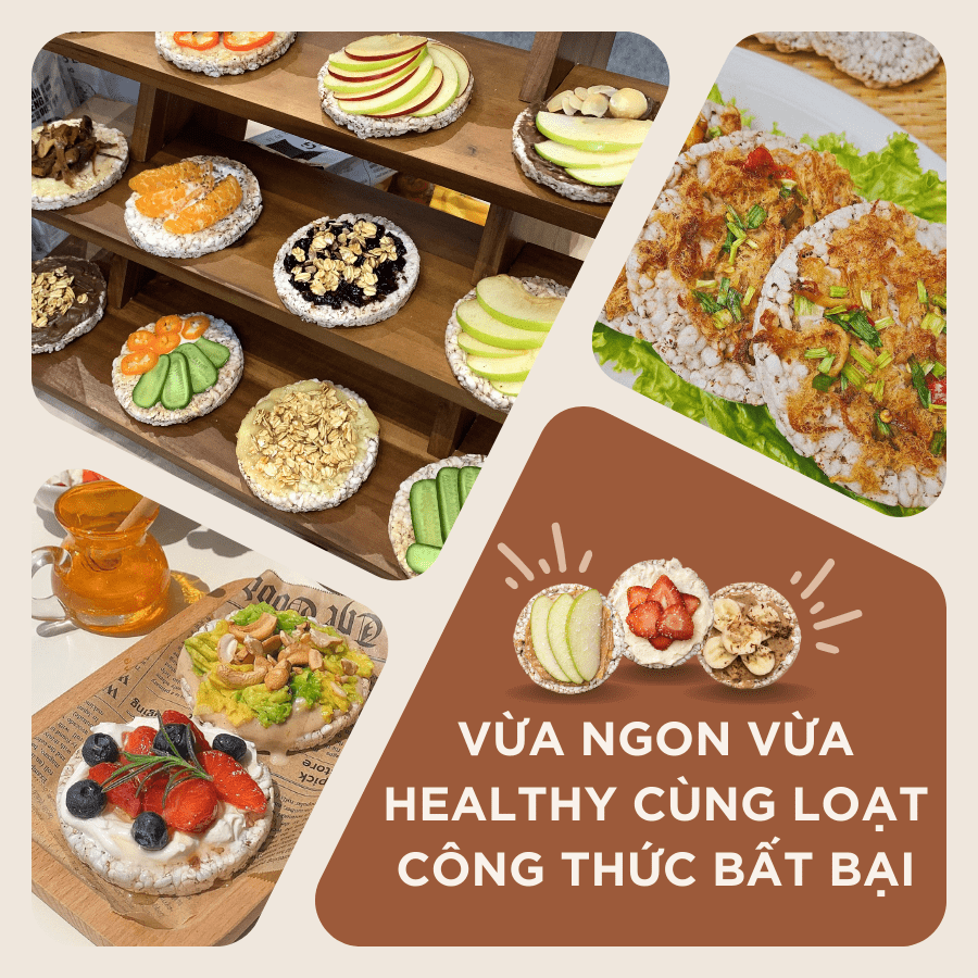 Bánh gạo lứt mầm ST25 GUfoods - Giàu chất xơ và GABA tự nhiên, Không chiên dầu, Không đường, Lành mạnh, Phù hợp Eat clean, Ăn vặt healthy, Thực dưỡng, Tập Gym, Thuần chay