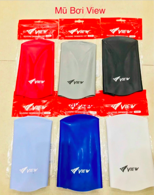 Nón Bơi Nhật Bản VIEW V-31 Chất Liệu 100% Silicone - Hàng Chính Hãng