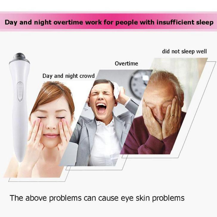 Mini Electric Vibration Eye Face Massage Electronic Vibration Beauty Pen Face Care Massage Eyes Wrinkle Removal