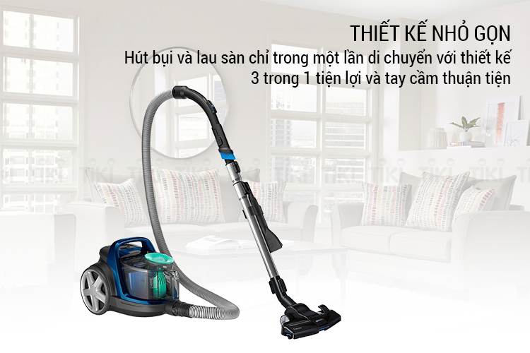 Máy hút bụi Philips có hộc chứa FC9571 - Hàng Chính Hãng