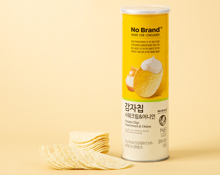 Snack Khoai Tây No Brand Hành Tây (110g)