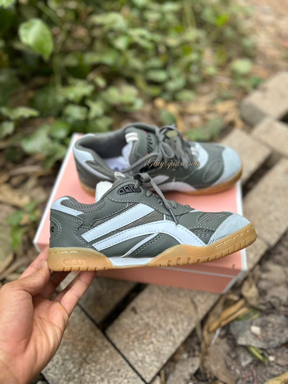 Giày thể thao nam Asia, đế kếp, bền, rẻ, dùng cho lao động và thể thao size 36-44