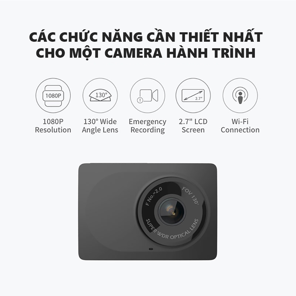 Camera Hành Trình Xiaomi Yi Car DVR 1080P