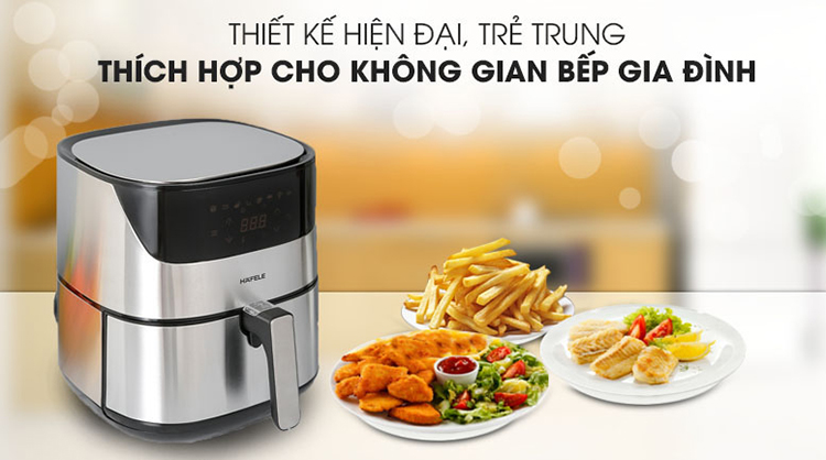 Nồi Chiên Không Dầu Điện Tử Hafele AF-T5A (5.0 Lít) - Hàng chính hãng