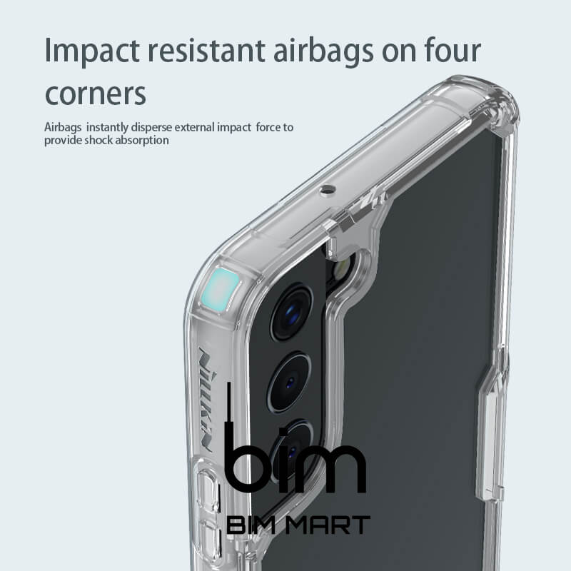 Ốp lưng dành cho Samsung S22 Plus dẻo chống sốc Nillkin TPU Pro - Hàng Chính Hãng