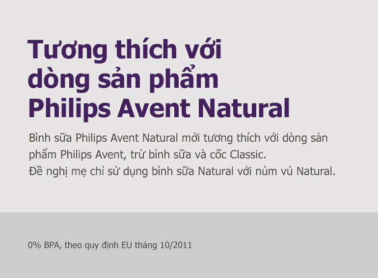 Bộ 2 Bình Sữa Bằng Nhựa Không Có BPA Tự Nhiên Philips Avent SCF690/23 (125ml x 2)