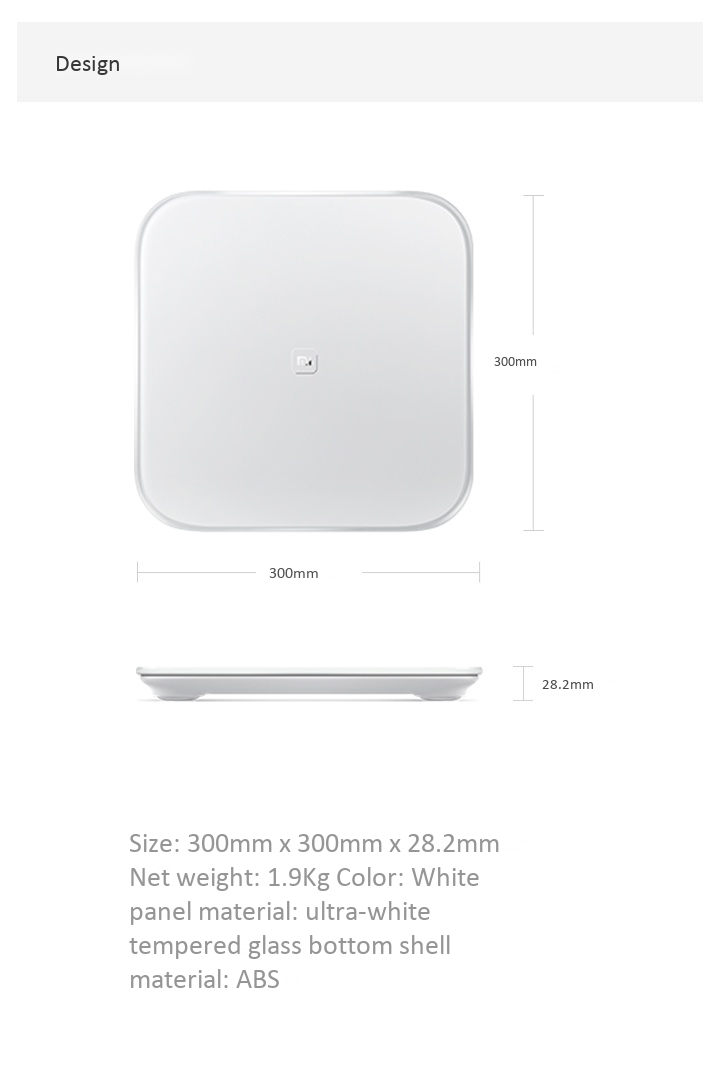 Cân Sức Khỏe Điện Tử Thông Minh Xiaomi Millet Body Fat Scales 2
