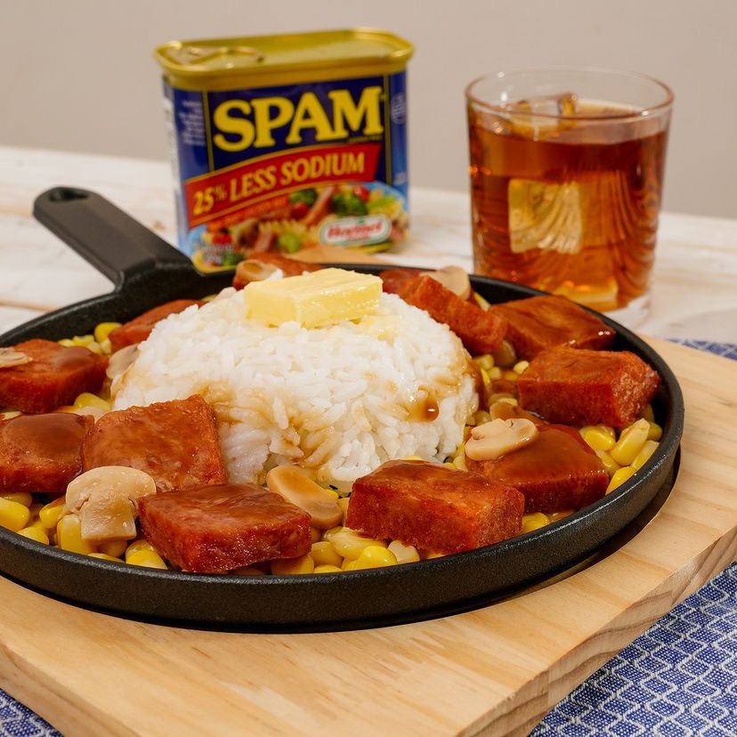 Thịt Hộp SPAM Less Sodium Giảm Mặn 340g (Mỹ)